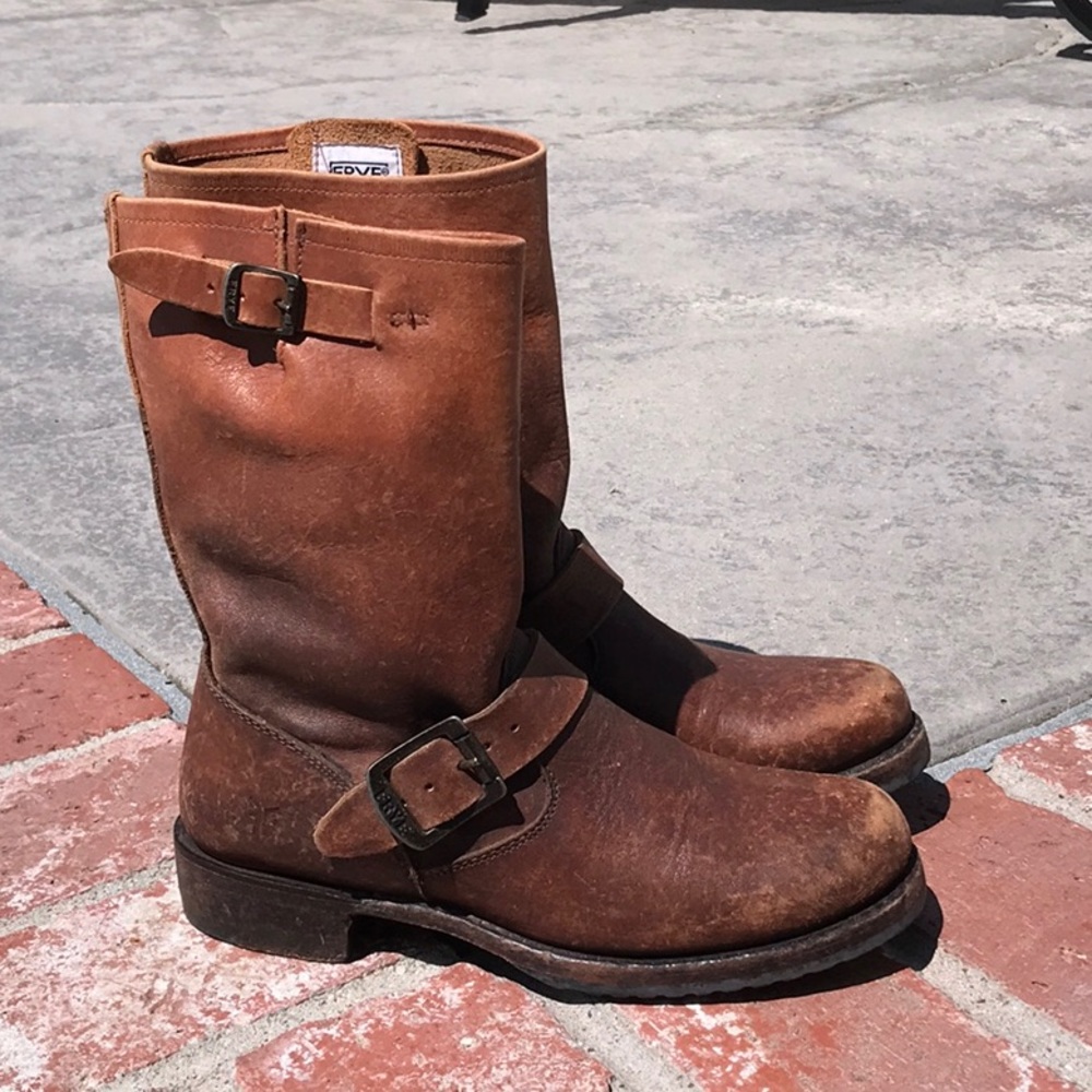 Frye distressed Veronica boots size 6